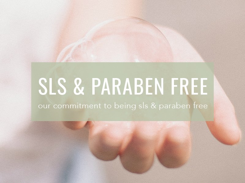 Our Commitment To Being SLS & Paraben Free - Cosy Cottage Soap