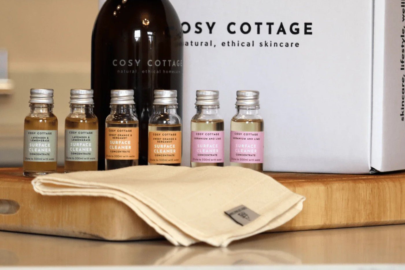 Biodegradable Cleaning Spray - Cosy Cottage Soap