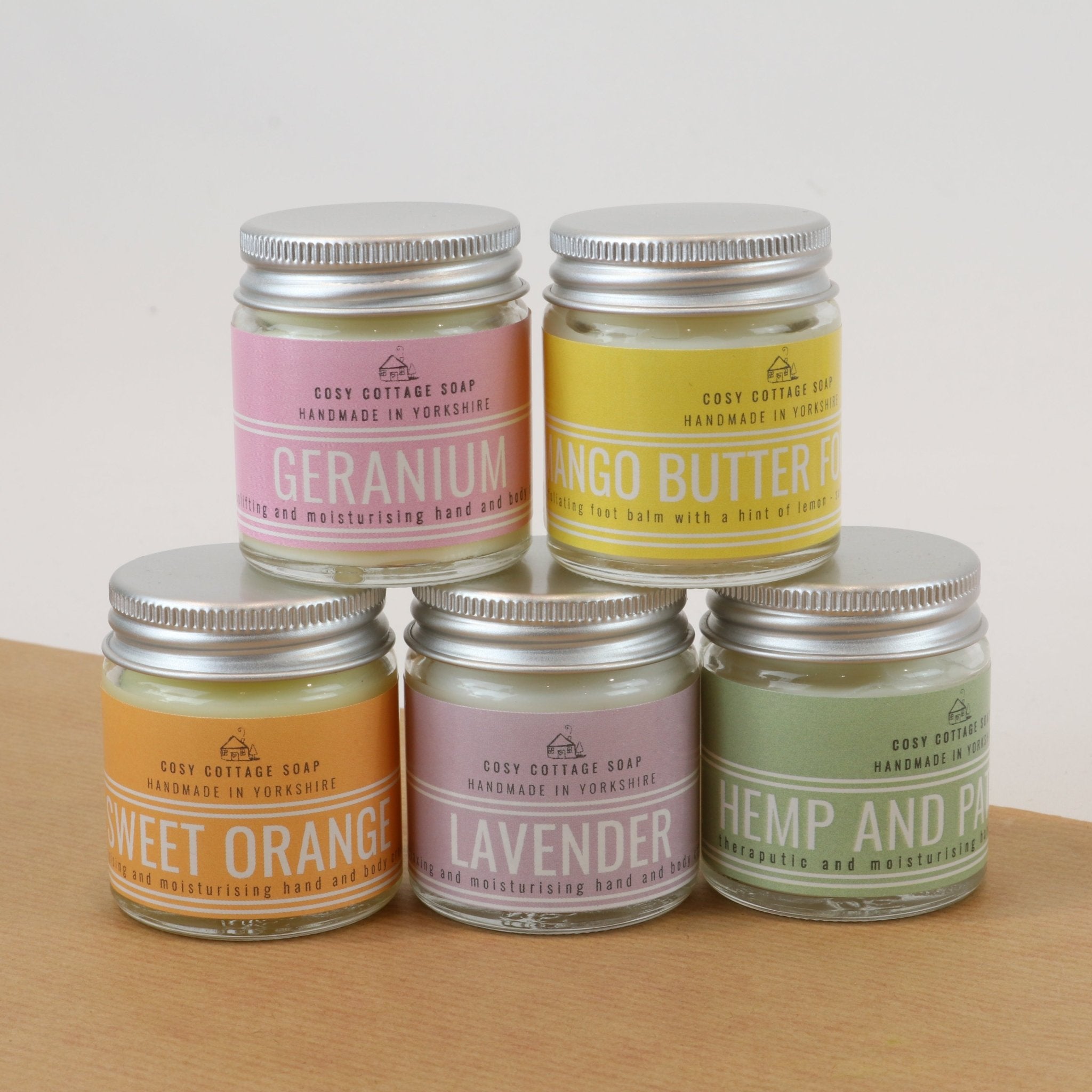 Natural Hand & Body Moisturising Creams - Cosy Cottage Soap