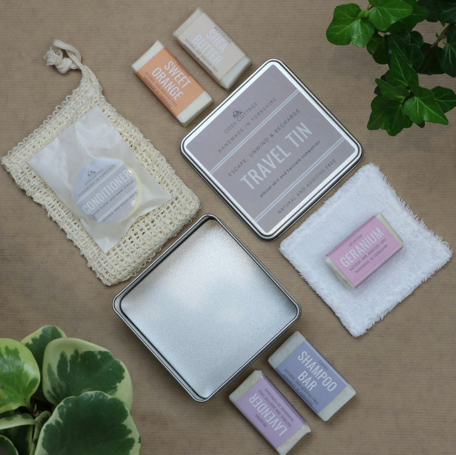 Travel Sized Soaps & Toiletries Collection - Cosy Cottage Soap