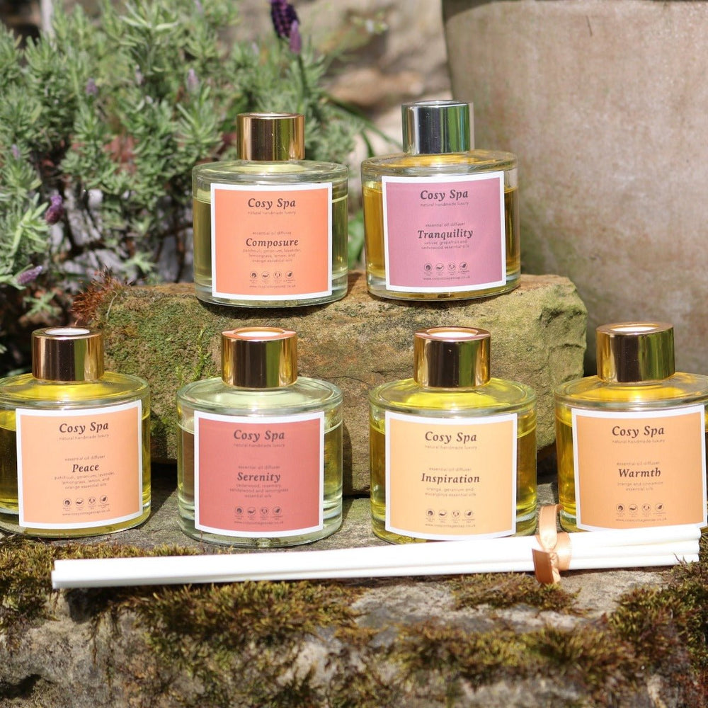 100ml Cosy Spa Exclusive Essential Oil Blend Diffusers - Cosy Cottage Soap