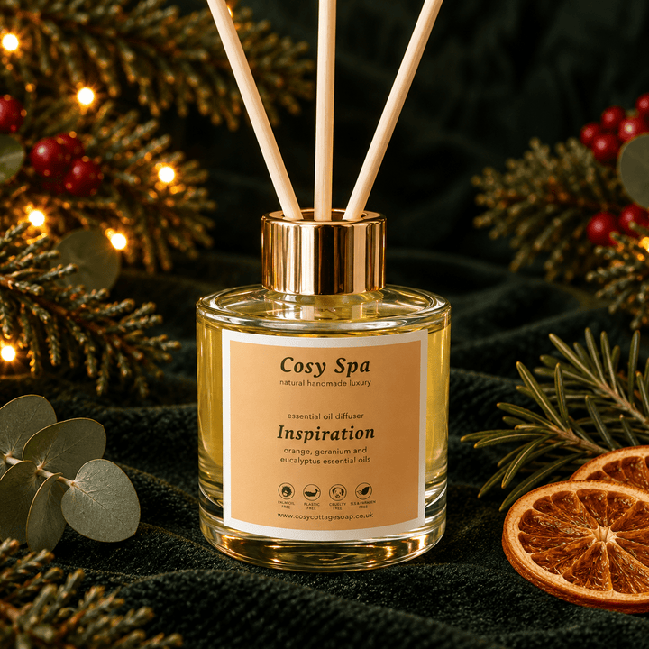 100ml Cosy Spa Exclusive Essential Oil Blend Diffusers - Cosy Cottage Soap