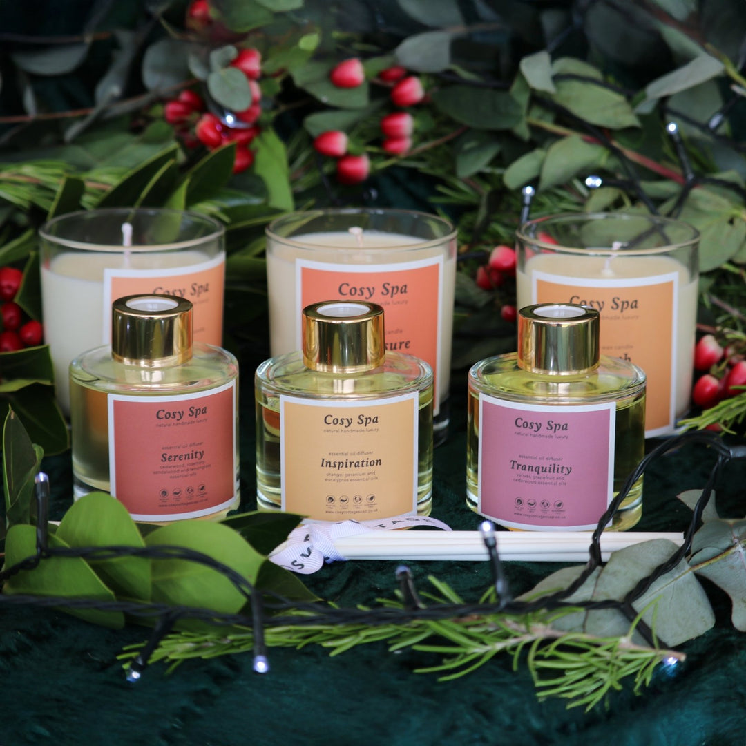 100ml Cosy Spa Exclusive Essential Oil Blend Diffusers - Cosy Cottage Soap