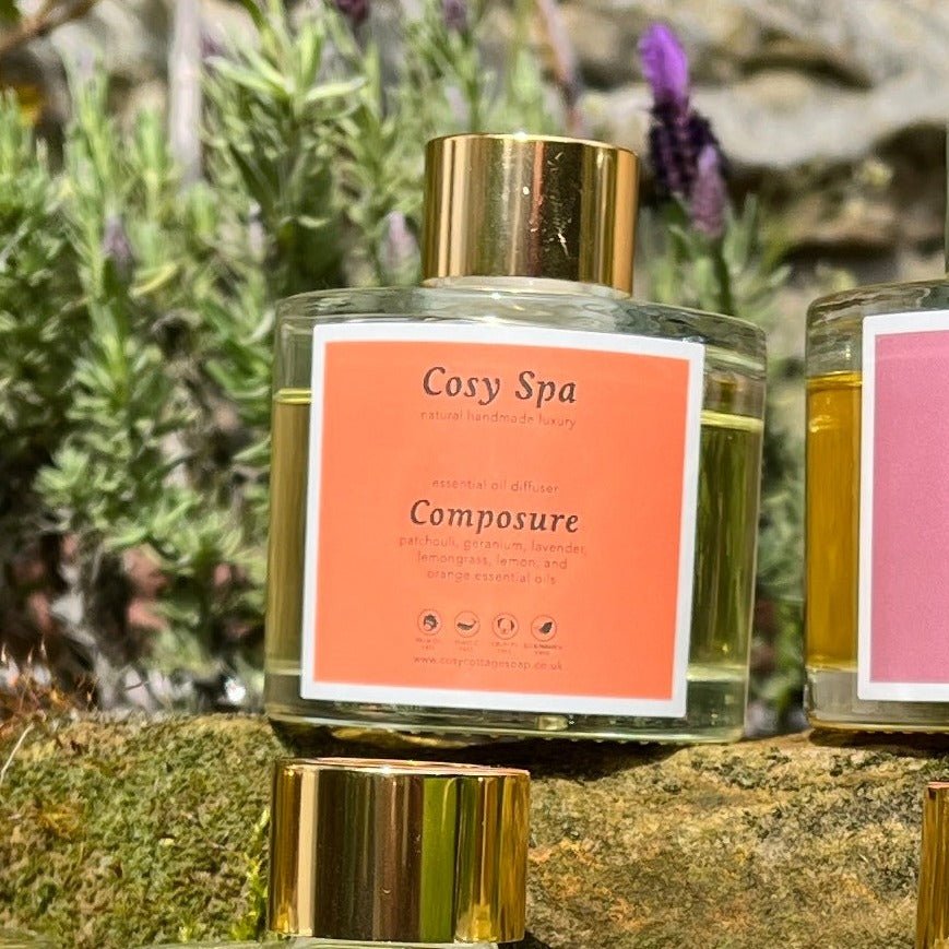100ml Cosy Spa Exclusive Essential Oil Blend Diffusers - Cosy Cottage Soap