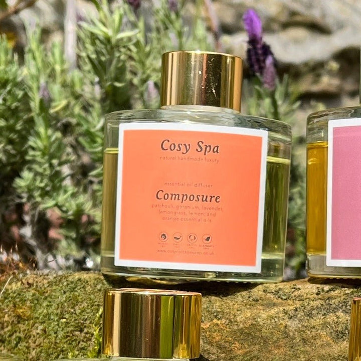 100ml Cosy Spa Exclusive Essential Oil Blend Diffusers - Cosy Cottage Soap