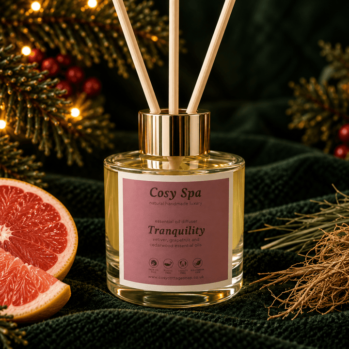 100ml Cosy Spa Exclusive Essential Oil Blend Diffusers - Cosy Cottage Soap