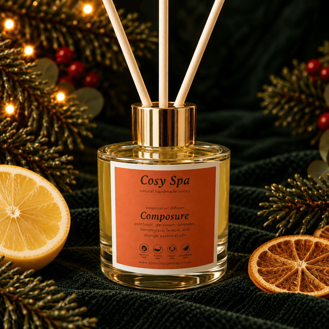 100ml Cosy Spa Exclusive Essential Oil Blend Diffusers - Cosy Cottage Soap