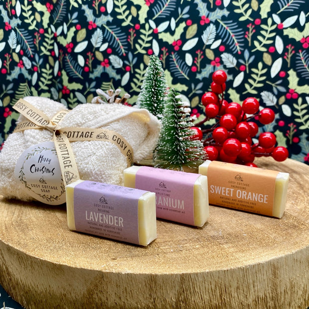Christmas Mini Soap Parcel