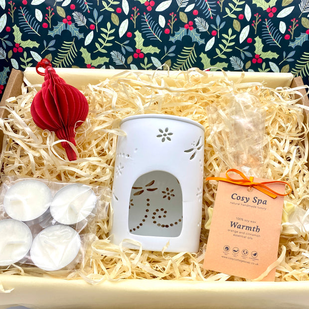Christmas Warmth Burner & Melt Set 