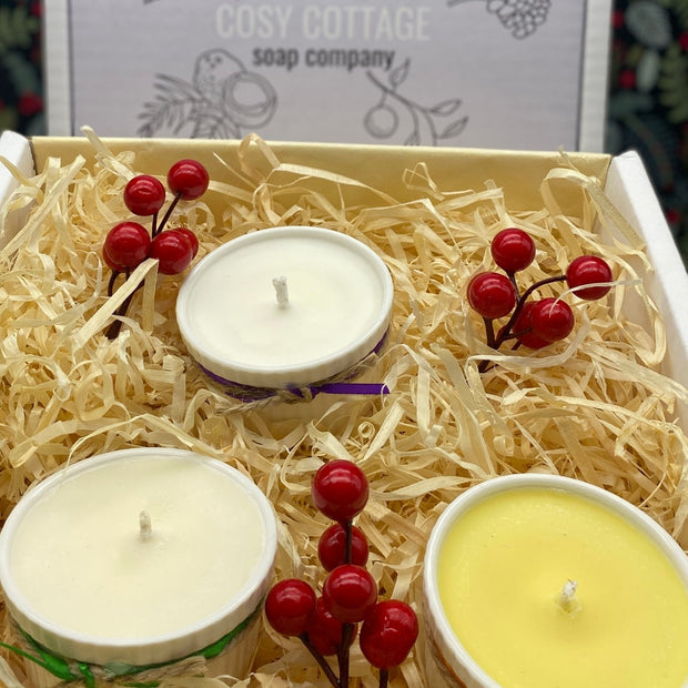 Festive Ramekin Fragranced Candle Trio Box