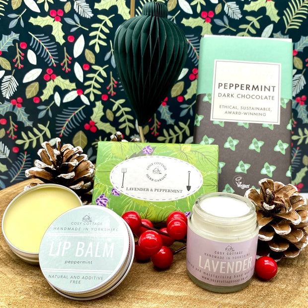 Luxurious Peppermint & Lavender Christmas Box