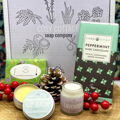Luxurious Peppermint & Lavender Christmas Box