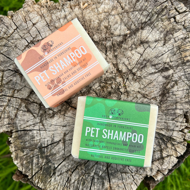 Natural Pet Shampoo Bar in Two Fragrances - Cosy Companions