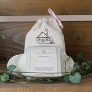 Cosy Cottage Soap Shea Butter Facial Soap With 4 Loofah Discs
