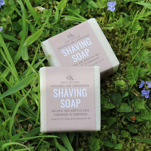 Natural shaving soap