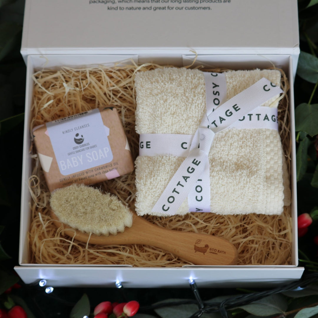 Baby Christmas Pampertime Gift Box - Cosy Cottage Soap