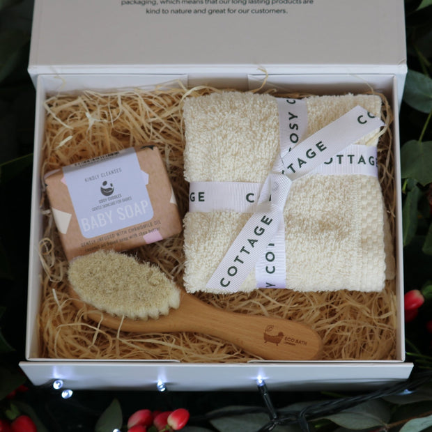 Baby Christmas Pampertime Gift Box - Cosy Cottage Soap