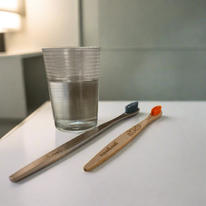 Beechwood Toothbrush - Adult & Child Sizes - Cosy Cottage Soap