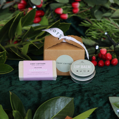 Bijoux Christmas Bathe and Soothe Treat Box - Cosy Cottage Soap