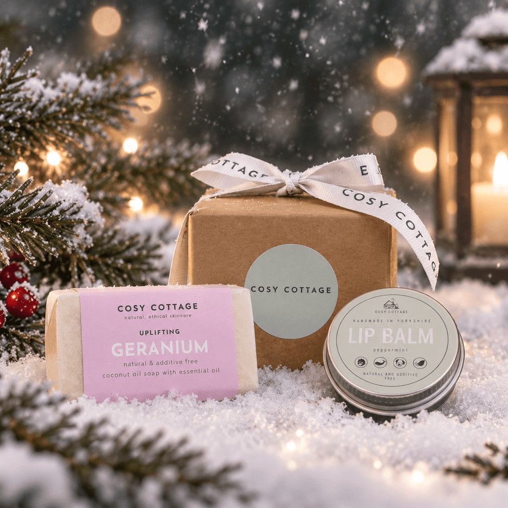 Bijoux Christmas Bathe and Soothe Treat Box - Cosy Cottage Soap