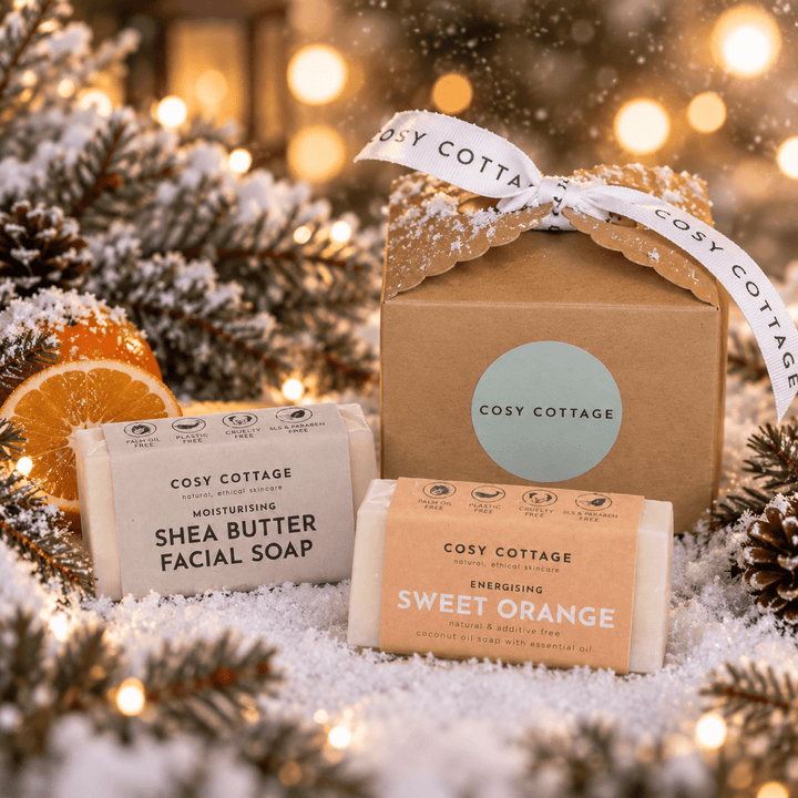 Bijoux Christmas Travel Soap Treat Box - Cosy Cottage Soap