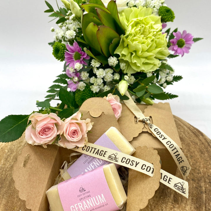 Bijoux Natural Travel Soap Treat Box - Cosy Cottage Soap