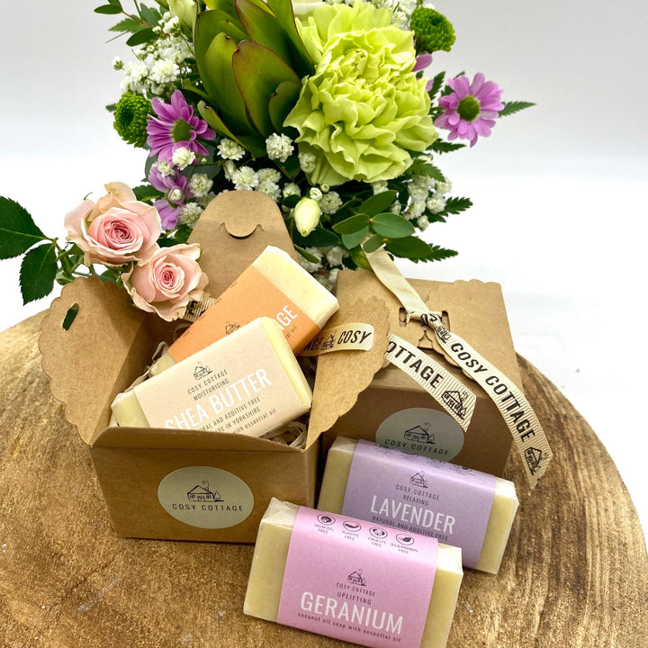 Bijoux Natural Travel Soap Treat Box - Cosy Cottage Soap