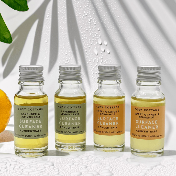Biodegradable Surface Cleaning Spray Refills mixed fragrances  - Cosy Cottage Soap