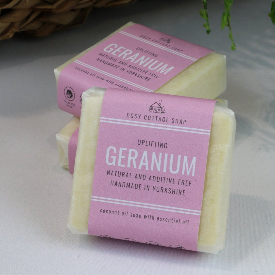 Bulk Buy Geranium Soap - Cosy Cottage Soap