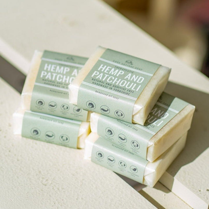 Bulk Buy Hempseed & Patchouli Oil Soap - Cosy Cottage Soap