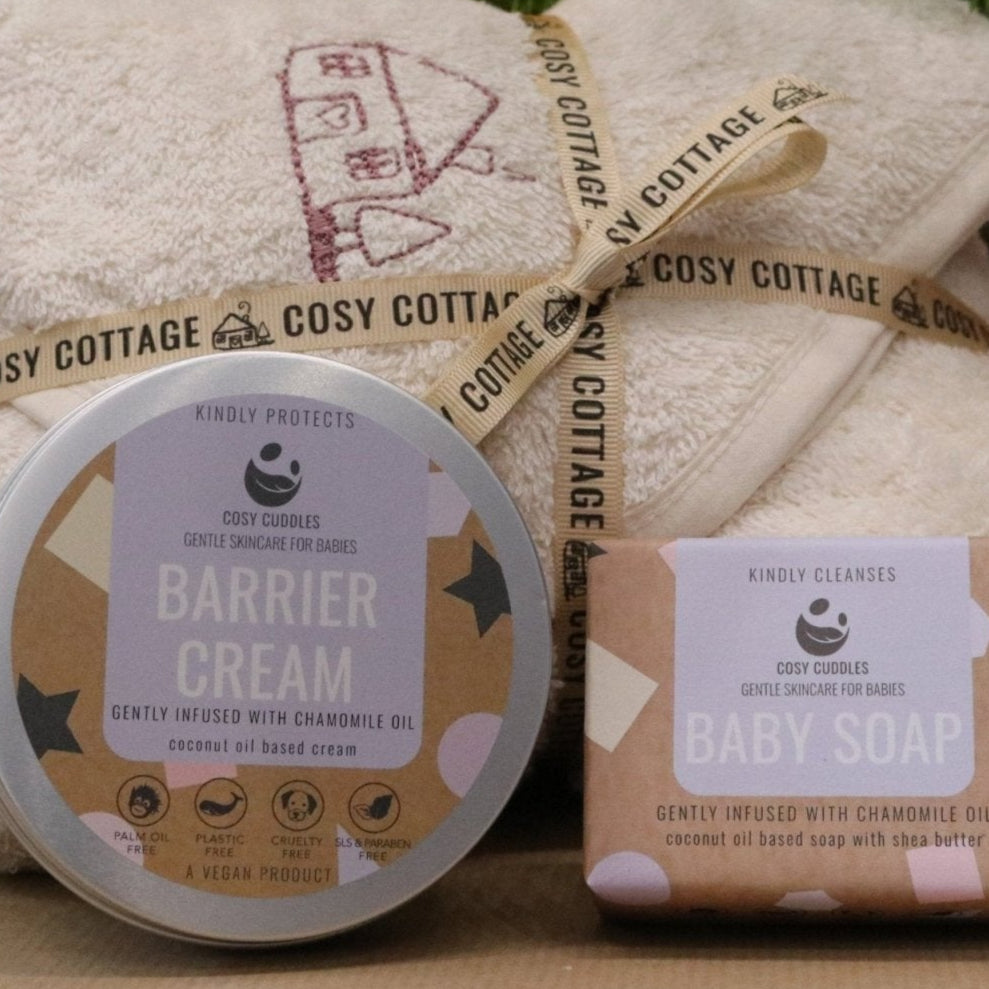 Christmas Bathtime Baby Pamper Bundle - Cosy Cottage Soap