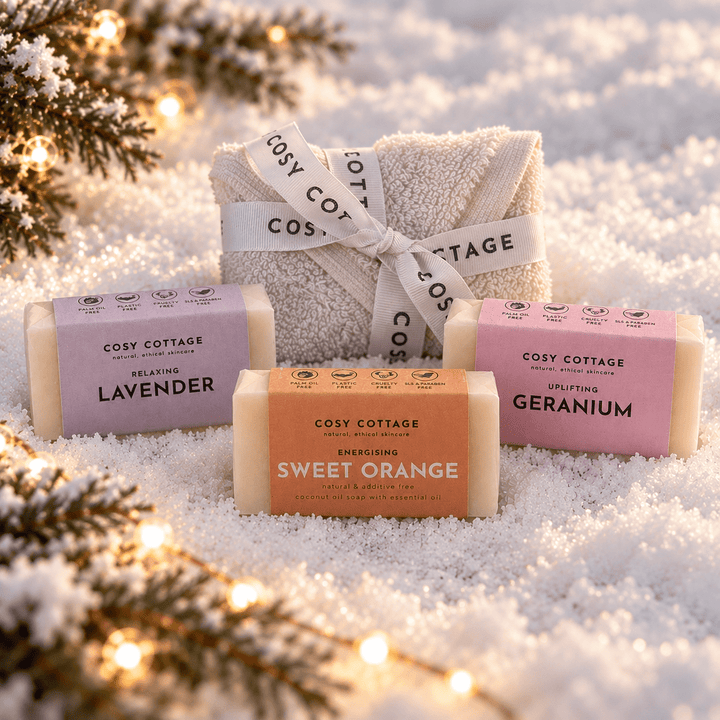 Christmas Mini Soap Parcel - Cosy Cottage Soap
