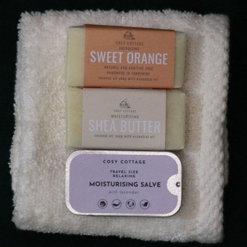 Christmas Mini Soap & Quick Fix Salve Bundle - Cosy Cottage Soap