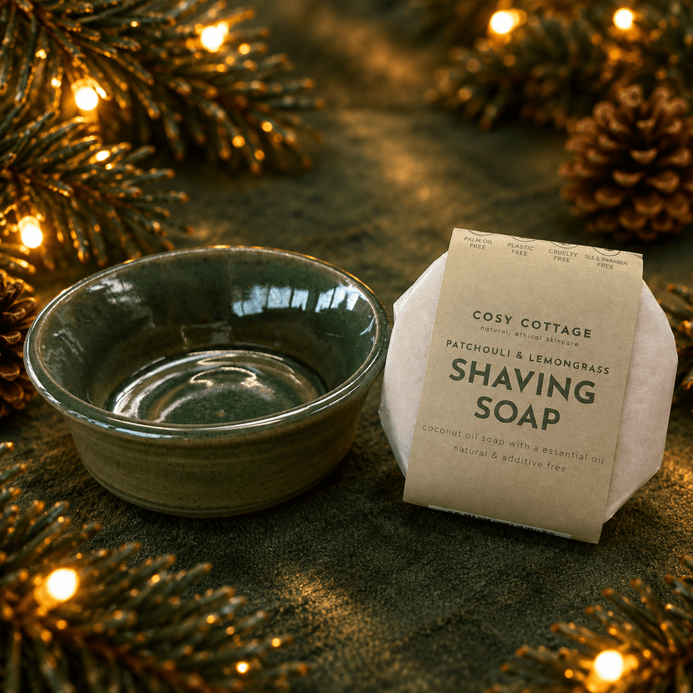Christmas Shaving Set - Cosy Cottage Soap