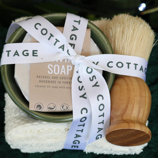 Christmas Shaving Set - Cosy Cottage Soap