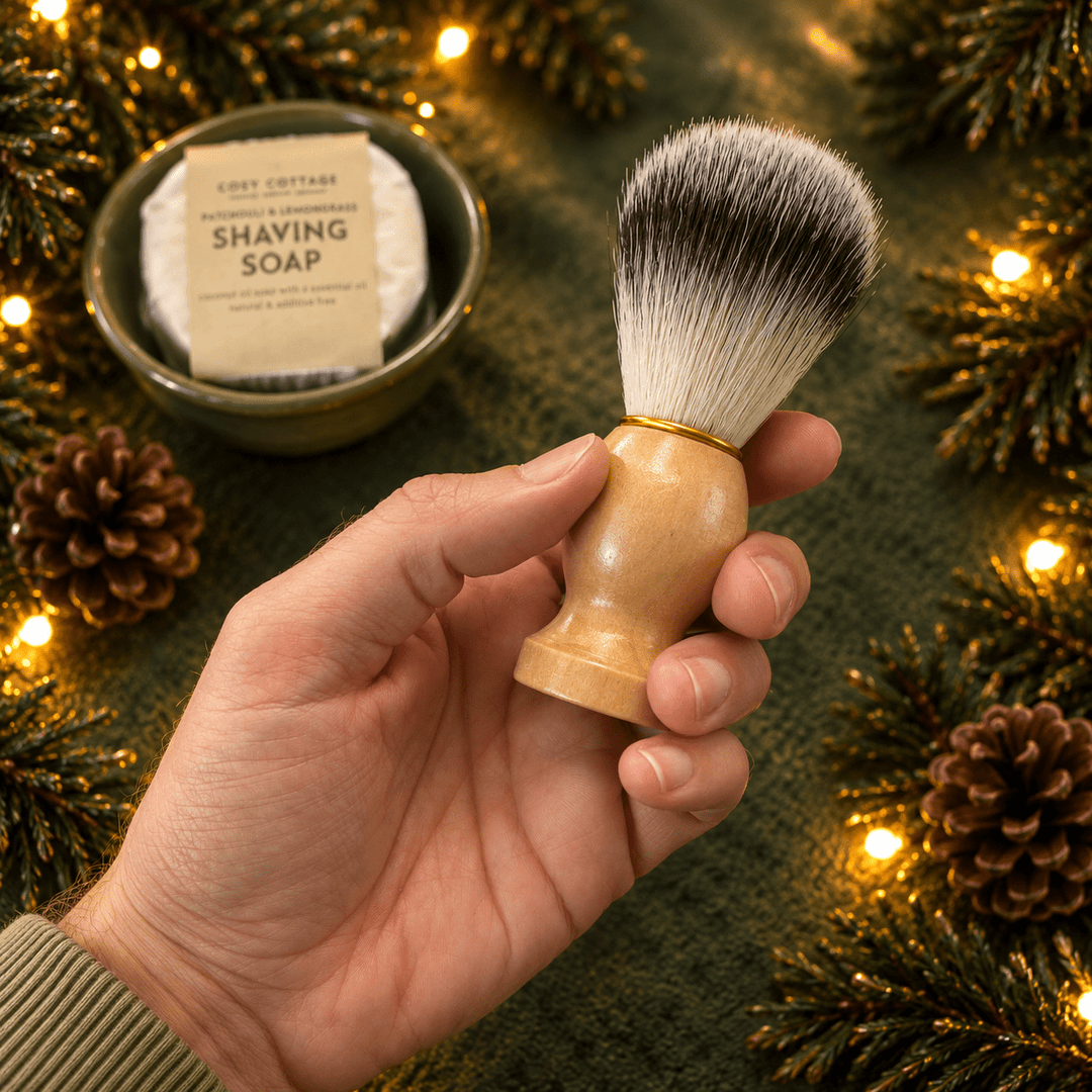 Christmas Shaving Set - Cosy Cottage Soap