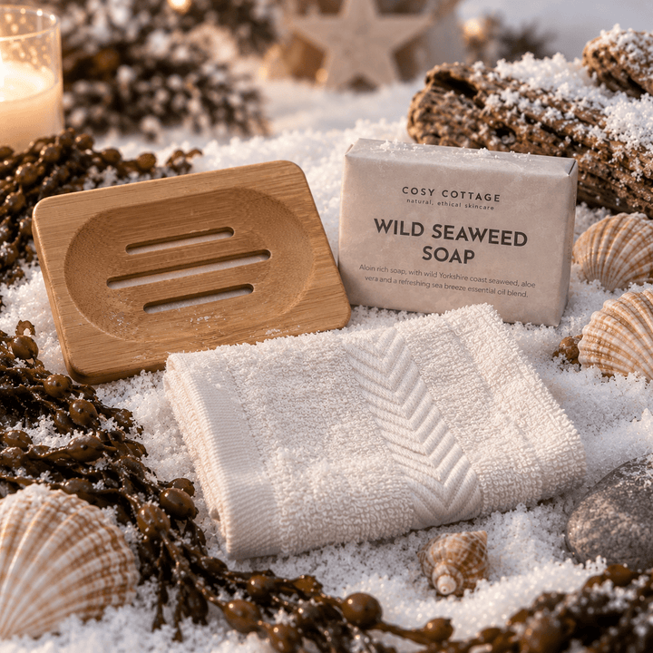 Christmas Wild Seaweed Soap Gift Set - Cosy Cottage Soap