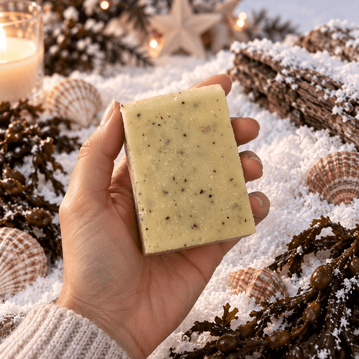 Christmas Wild Seaweed Soap Gift Set - Cosy Cottage Soap