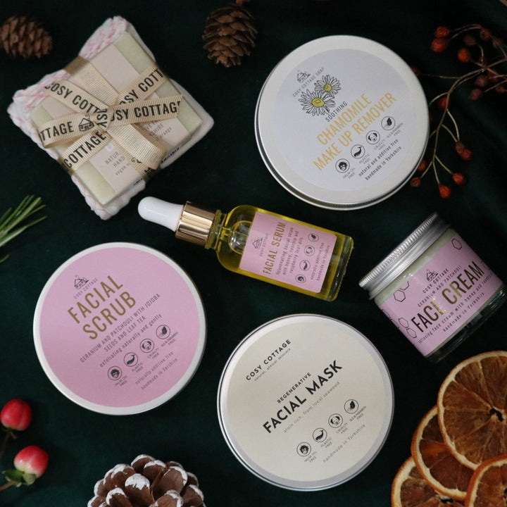 Complete Luxury Christmas Skincare Collection - Cosy Cottage Soap
