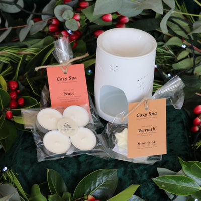Cosy Christmas Luxury Melt and Burner Set - Cosy Cottage Soap