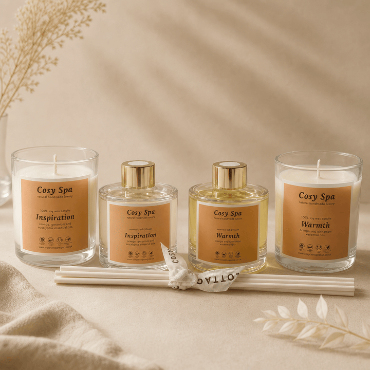 Cosy Spa Candle and Diffuser Gift Box - Cosy Cottage Soap