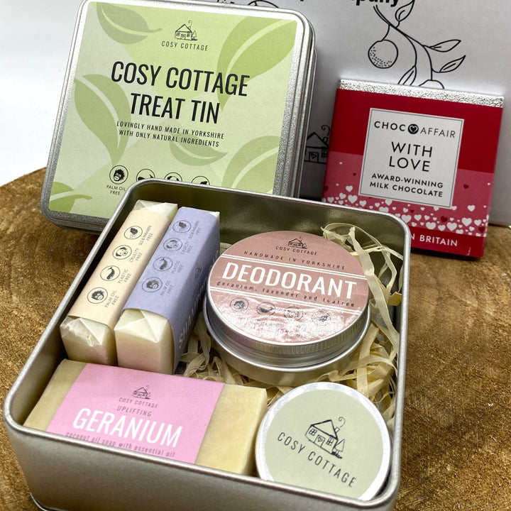 Eco Bodycare Treat Tin  - Cosy Cottage Soap