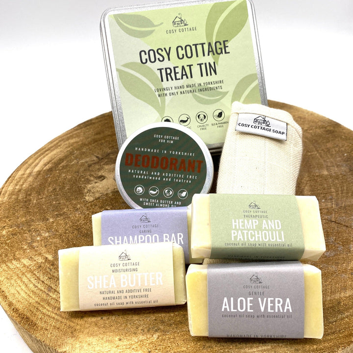 Eco - Conscious Treat Tin for Men  - Cosy Cottage Soap
