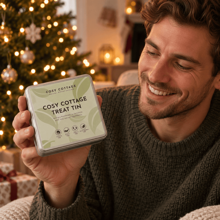 Festive Christmas Treat Tin For Him - Cosy Cottage Soap