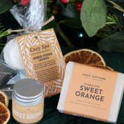 Fresh & Zingy Christmas Shower Collection - Cosy Cottage Soap