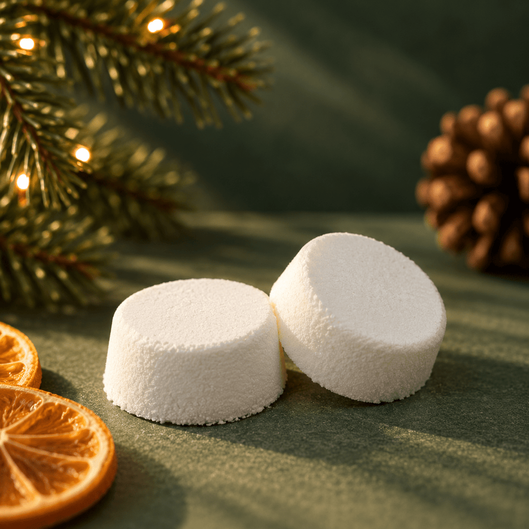 Fresh & Zingy Christmas Shower Collection - Cosy Cottage Soap