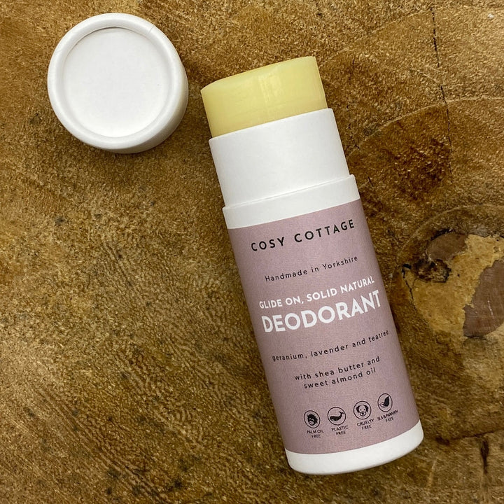 Gentle, Glide - on, Natural Push - up Deodorant with Essential Oils - Cosy Cottage Soap
