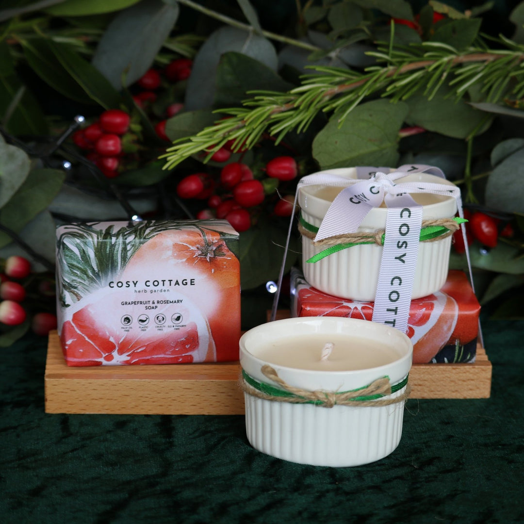 Happy Herb Garden Triple Christmas Treat Bundle - Cosy Cottage Soap