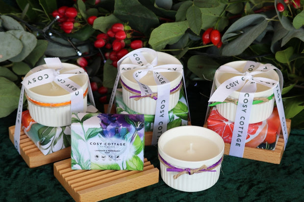 Happy Herb Garden Triple Christmas Treat Bundle - Cosy Cottage Soap