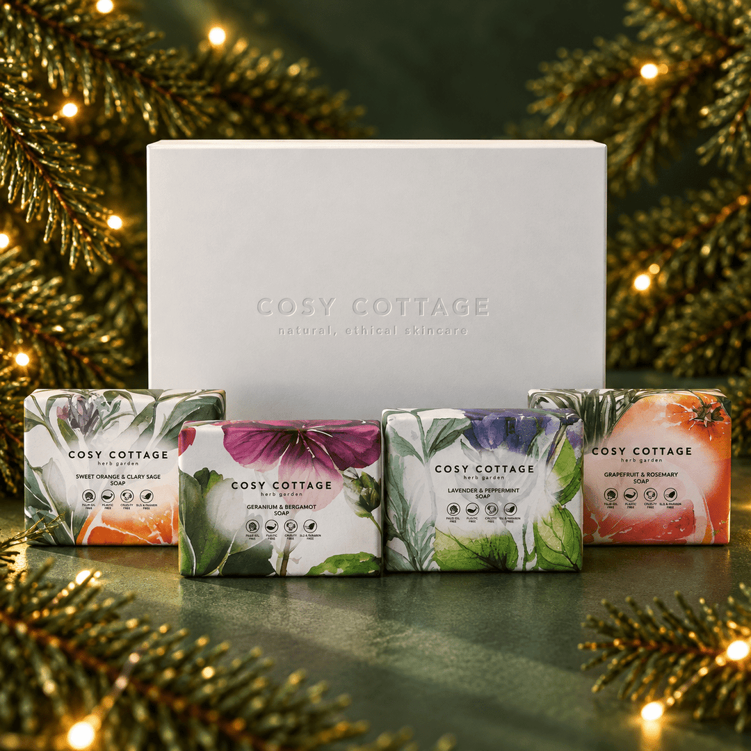 Herb Garden Natural Soap Selection Box - Cosy Cottage Soap